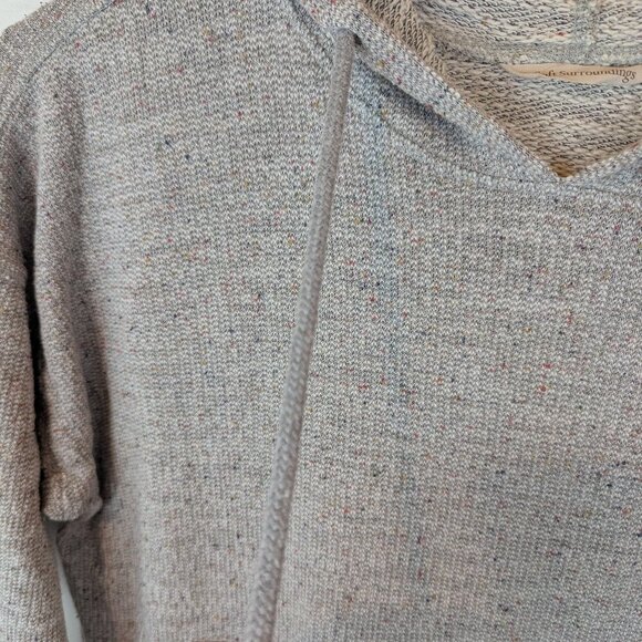 Soft Surroundings Lazy Day Lounger Dress in Soft Gray, Sz 1X - Picture 3 of 6